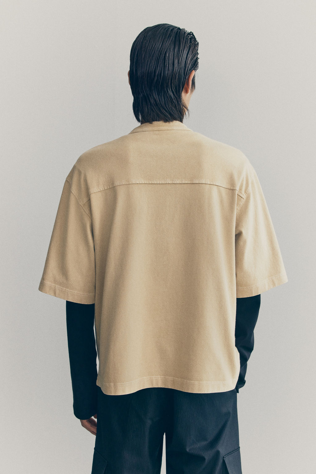 Camiseta boxy de algod?n - H&m фото 8
