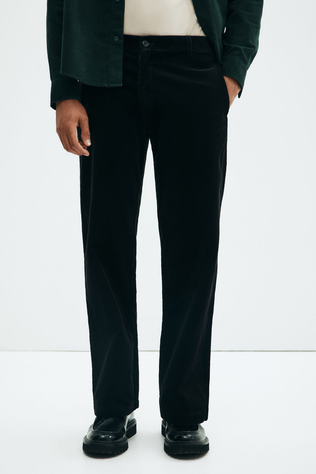 Pantal?n de pana Relaxed Fit - H&m фото 10