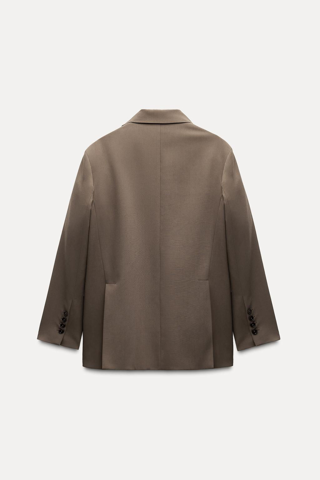 ZW COLLECTION OVERSIZE BLAZER - Zara фото 4