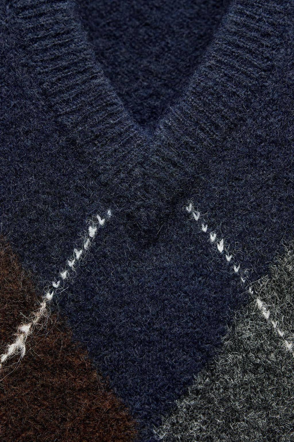 DIAMOND KNIT TANK TOP - Zara фото 4