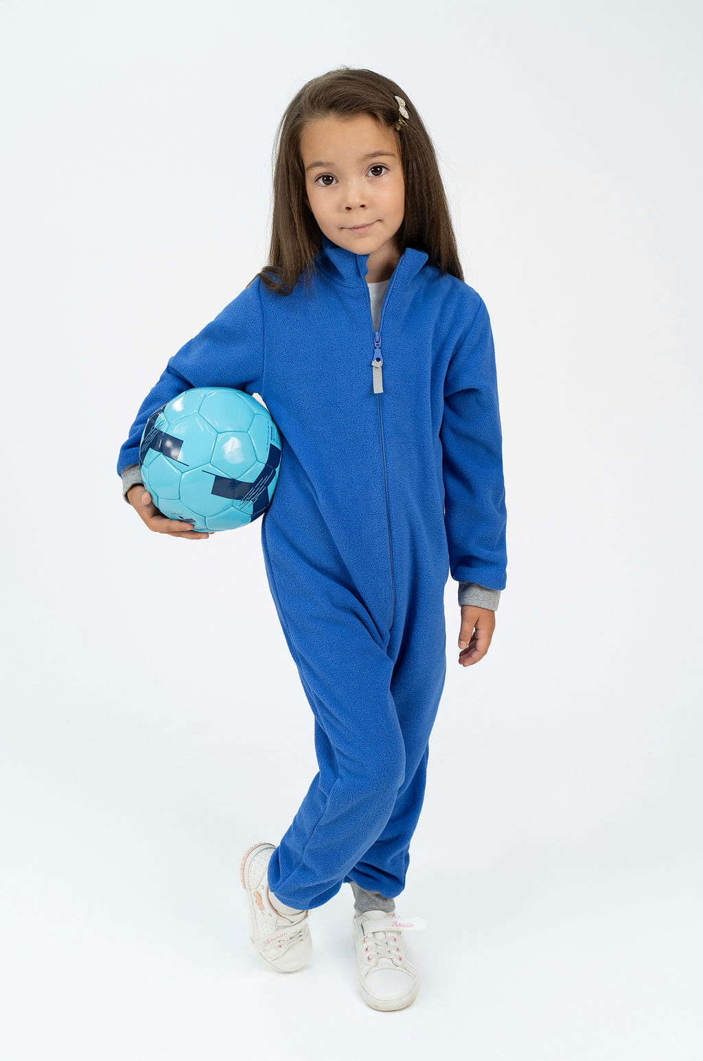 Комбинезон детский флисовый василек