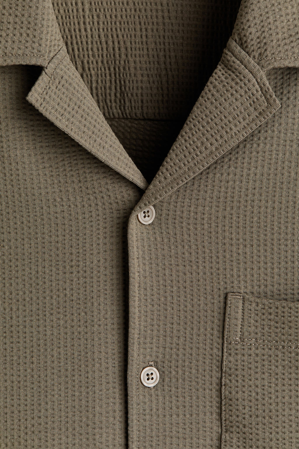 Camisa resort gofrada Relaxed Fit - H&m фото 9