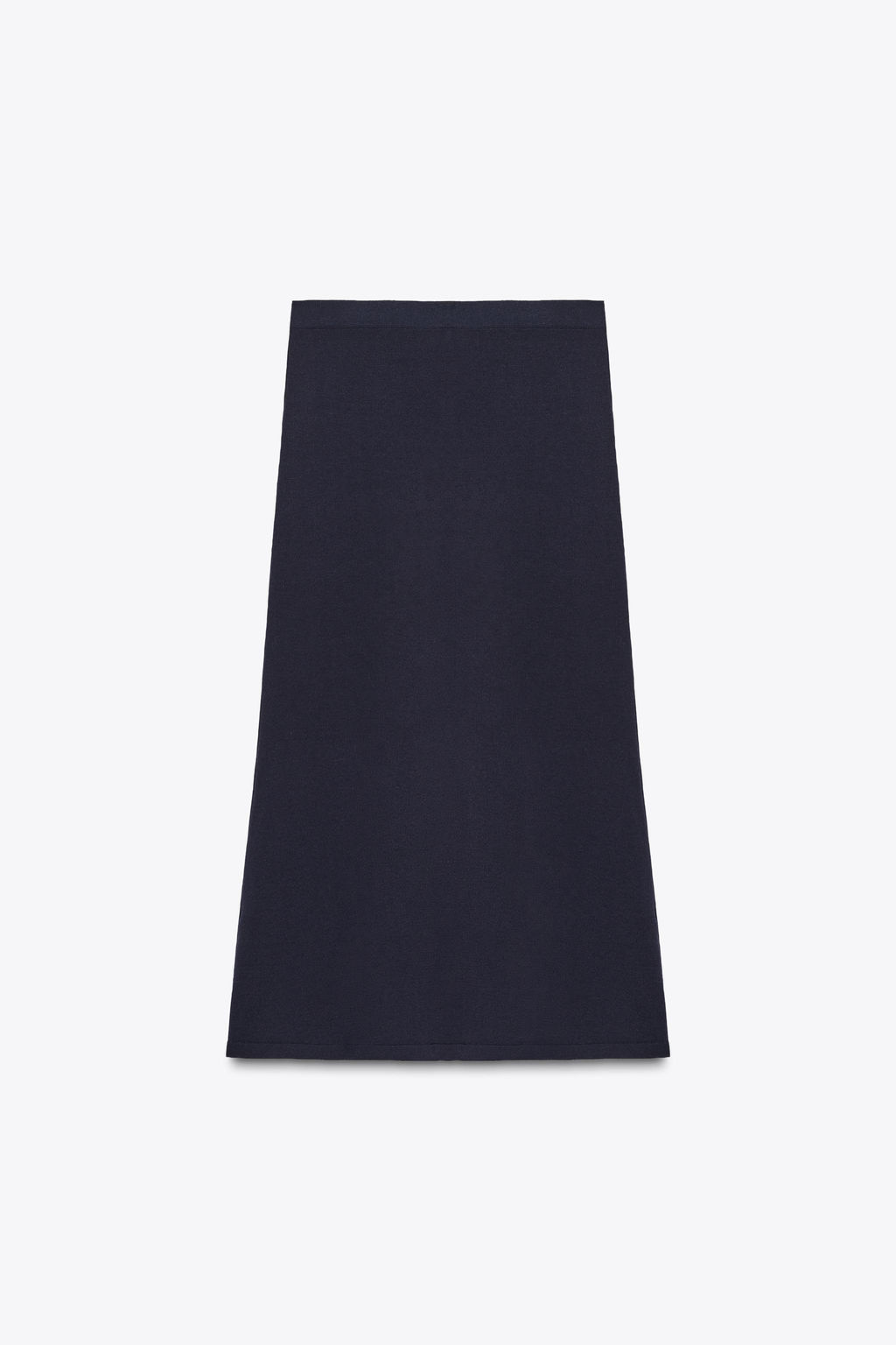 PLAIN KNIT MIDI SKIRT - Zara фото 8