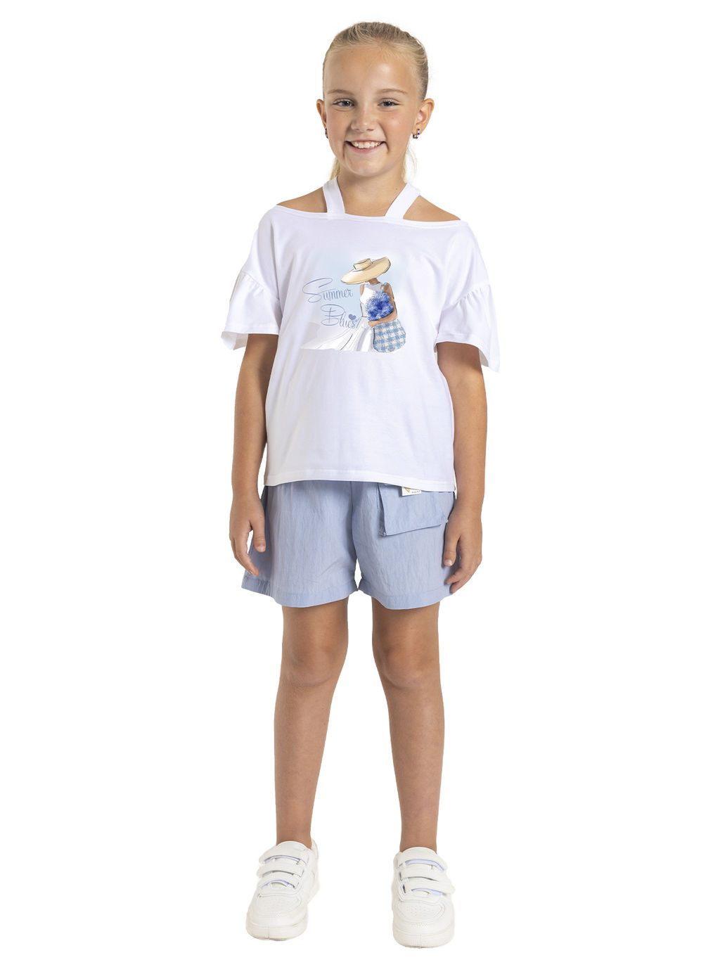 Шорты для девочки О56925 - Карамелли фото 18