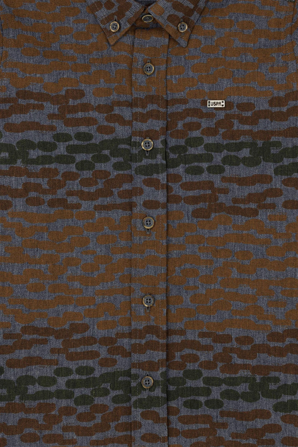 Рубашка с длинным рукавом антрацитового цвета для мальчика - U.s. polo assn фото 3