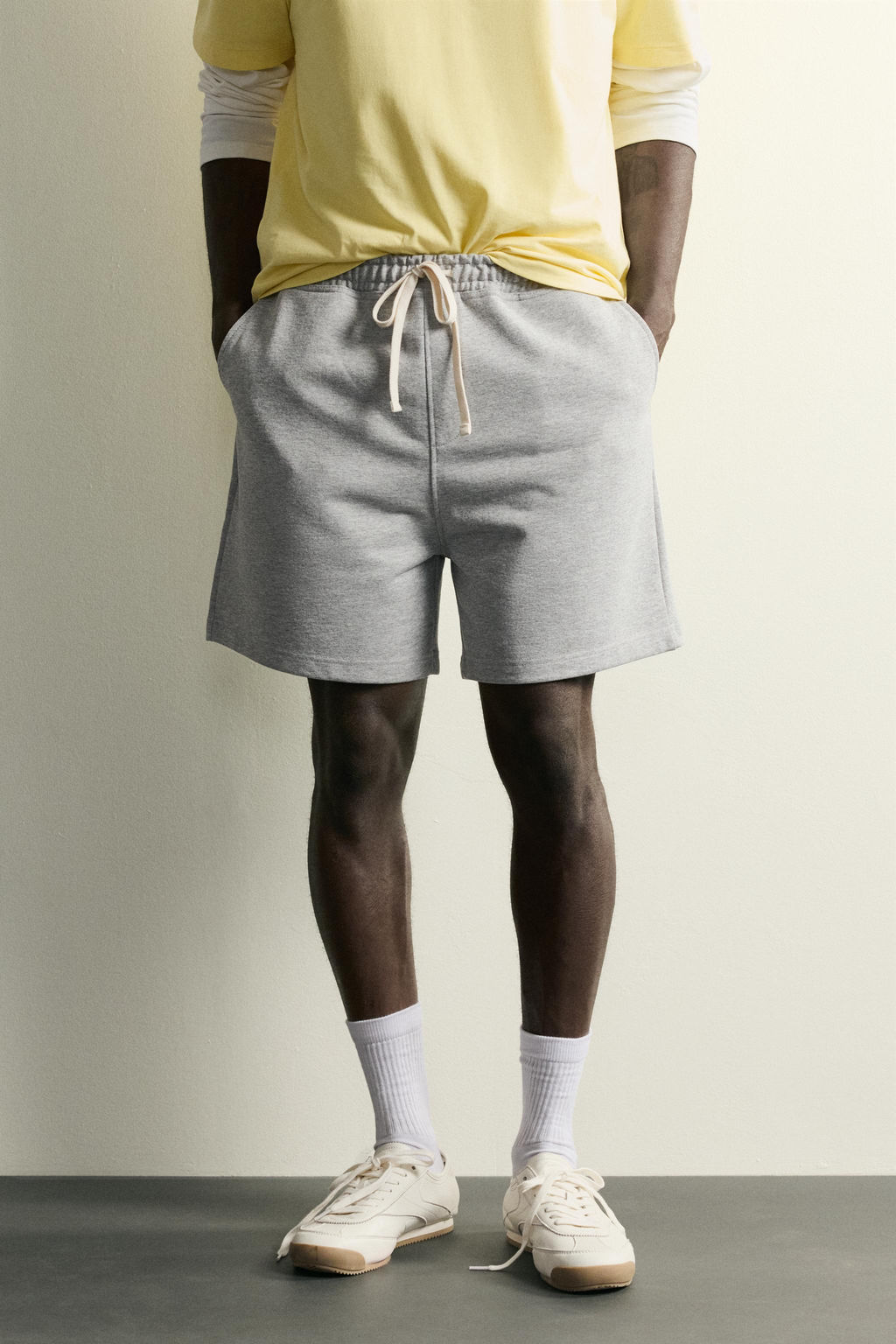 BERMUDA JOGGER RELAXED FIT / Gris vigor? - Zara фото 2
