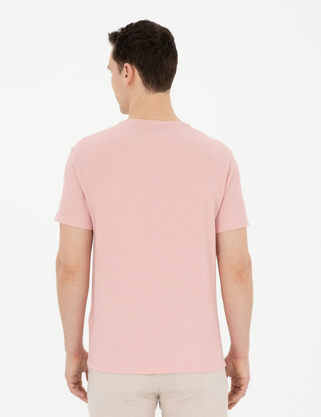 Pembe Slim Fit Ti__rt