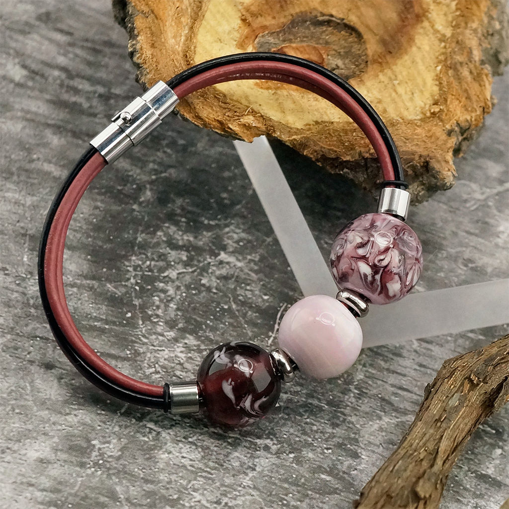 Браслет из муранского стекла