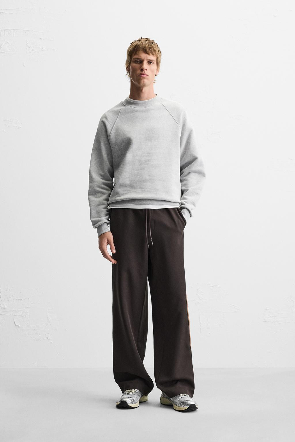 TECHNICAL TROUSERS WITH SIDE PANEL - Zara фото 21