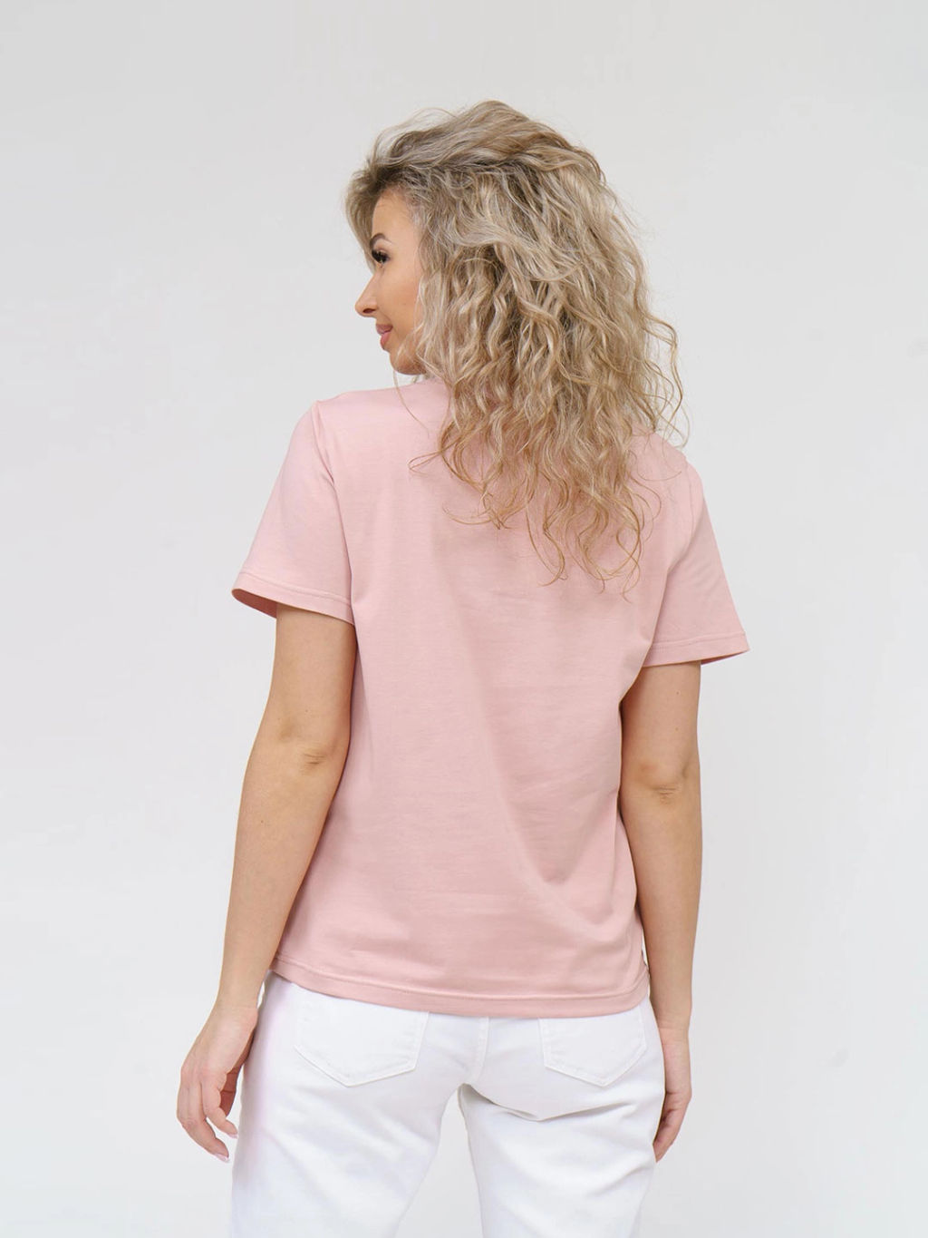 Футболка женская, цвет бежевый