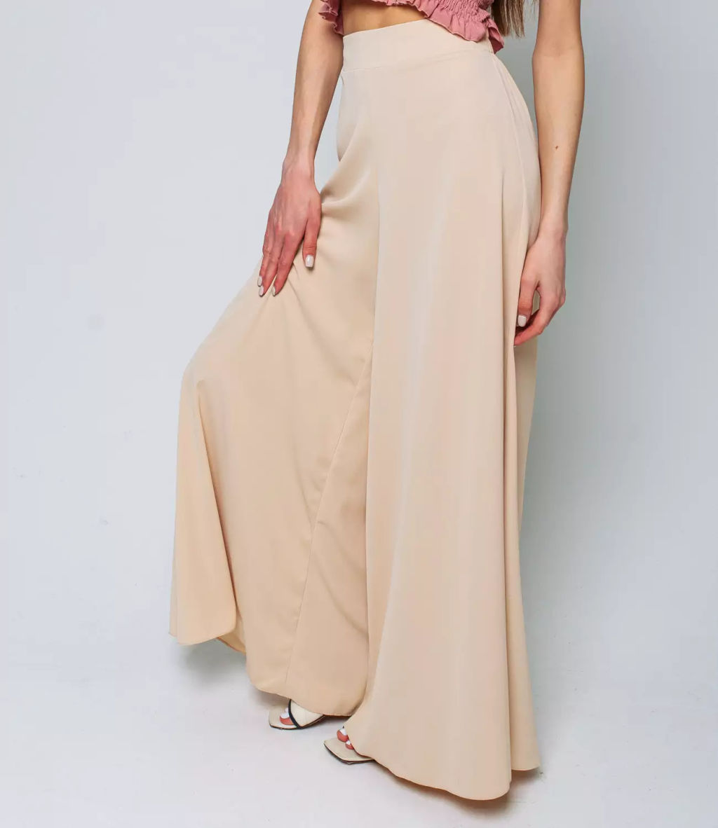 Брюки #ОБШ1350, светло-бежевый