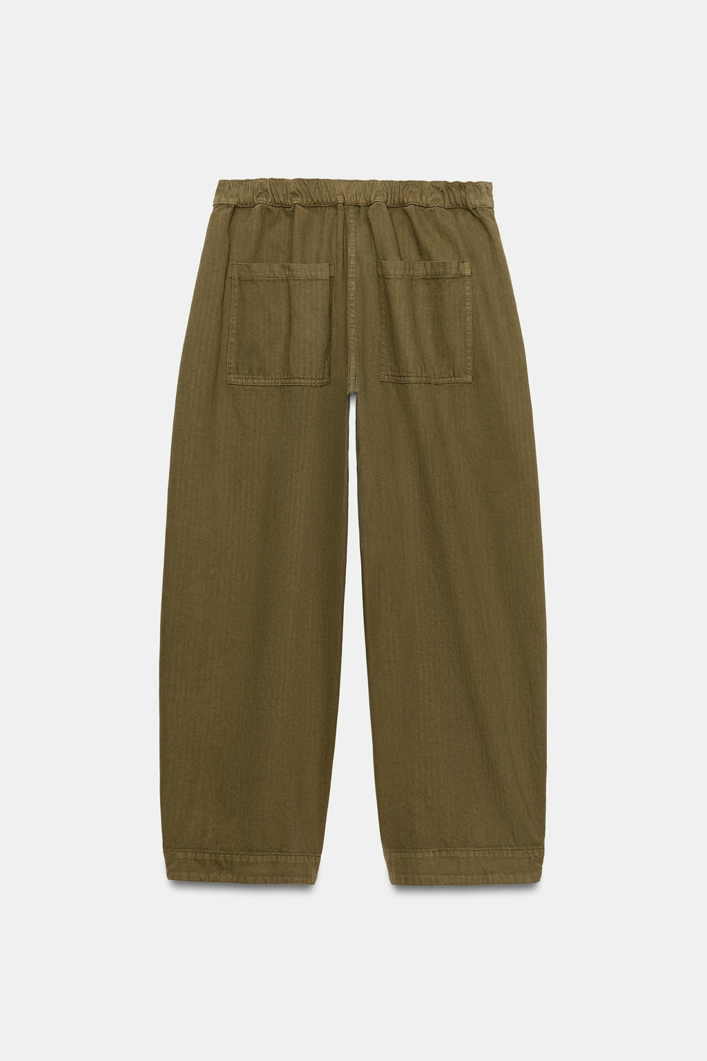 PANTAL?N BARREL ZW COLLECTION / Khaki