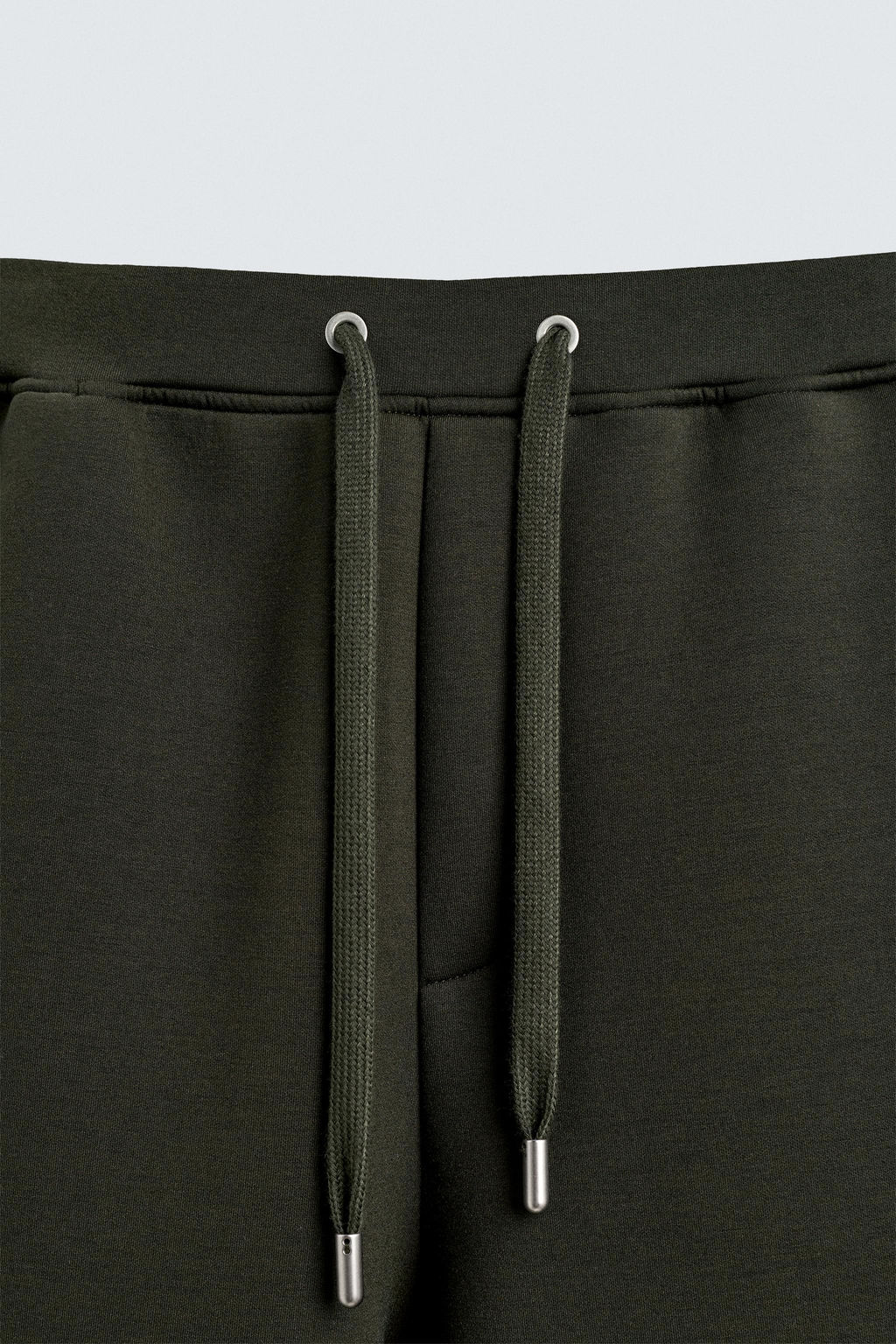 WIDE-LEG NEOPRENE EFFECT TROUSERS - Zara фото 8