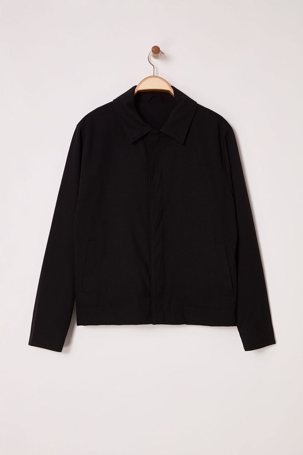 Siyah Regular Fit Mevsimlik Ceket TMNSS25CE00000