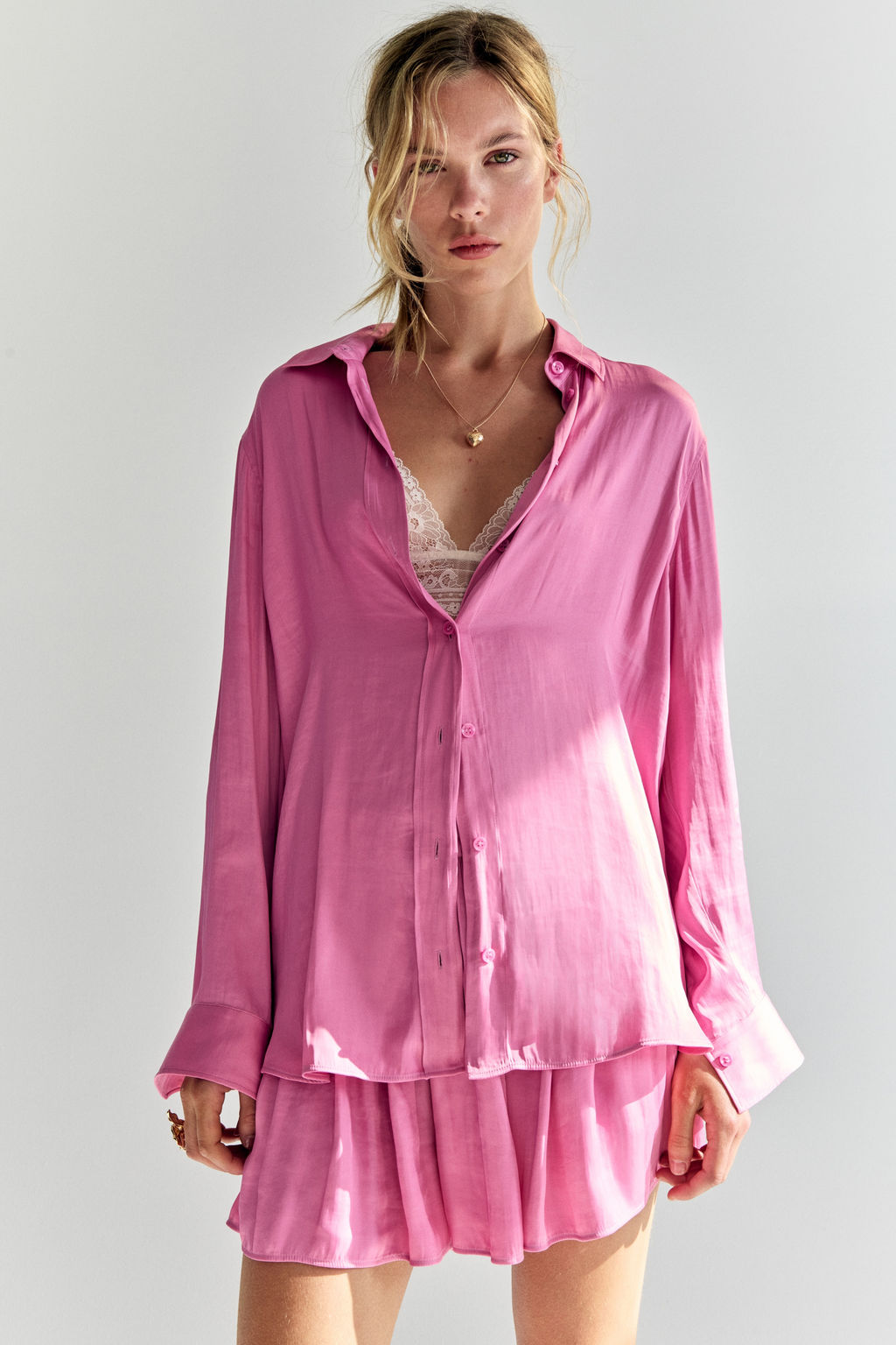 Camisa oversize - H&m фото 3