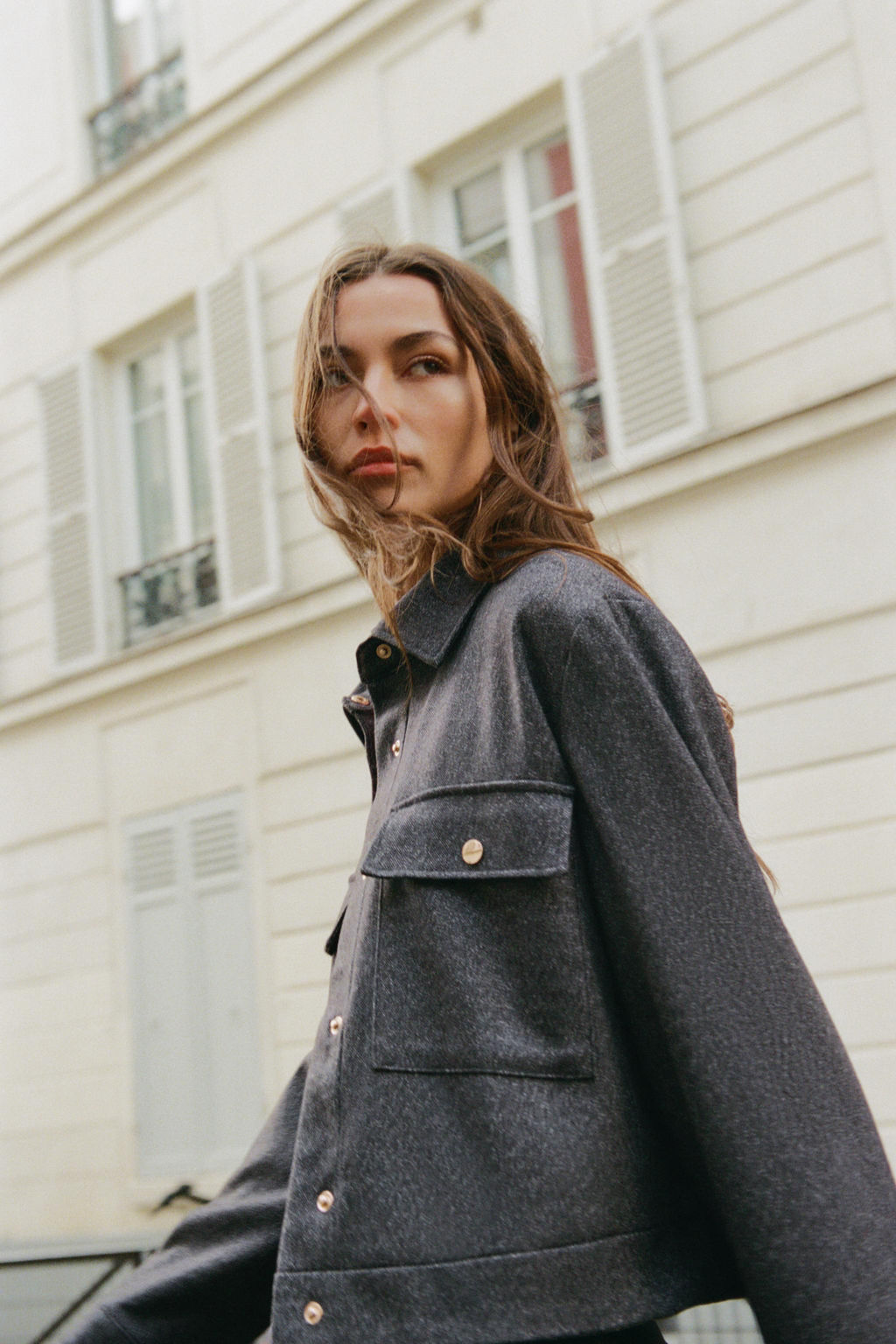 HERRINGBONE JACKET WITH POCKETS - Zara фото 3