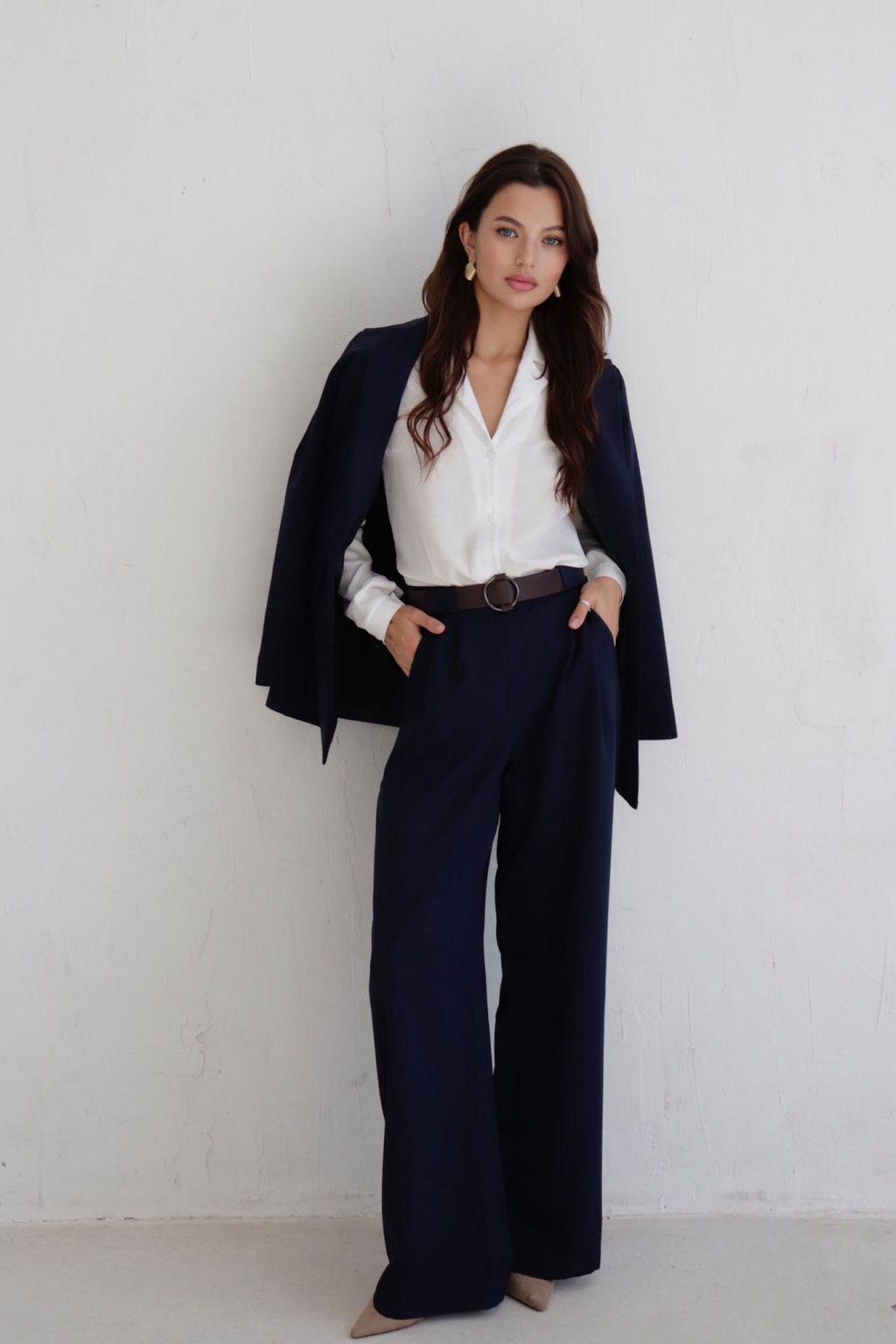 Жакет удлинённый с английским воротником - Martichelli фото 203