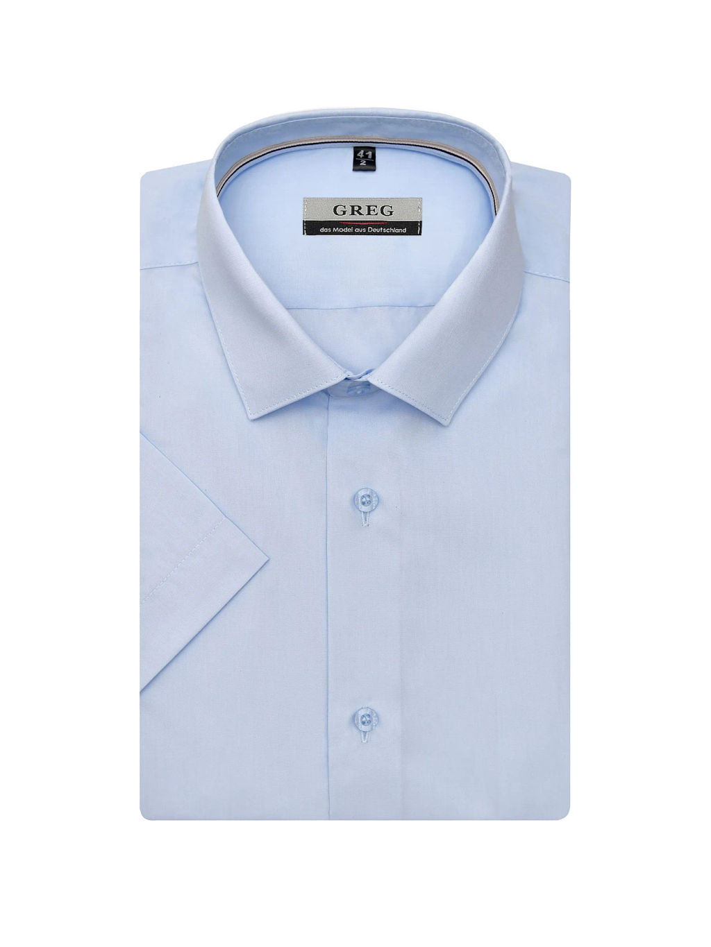 Сорочка мужская короткий рукав GREG 210/109/CL/Z_V