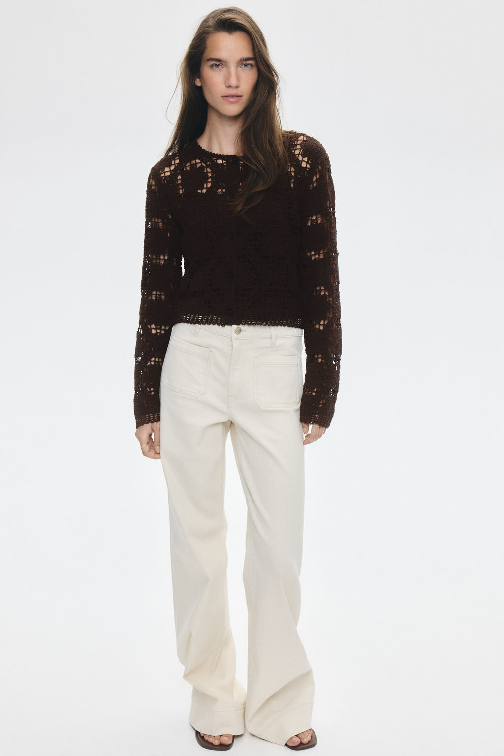 C?rdigan efecto crochet - H&m фото 6