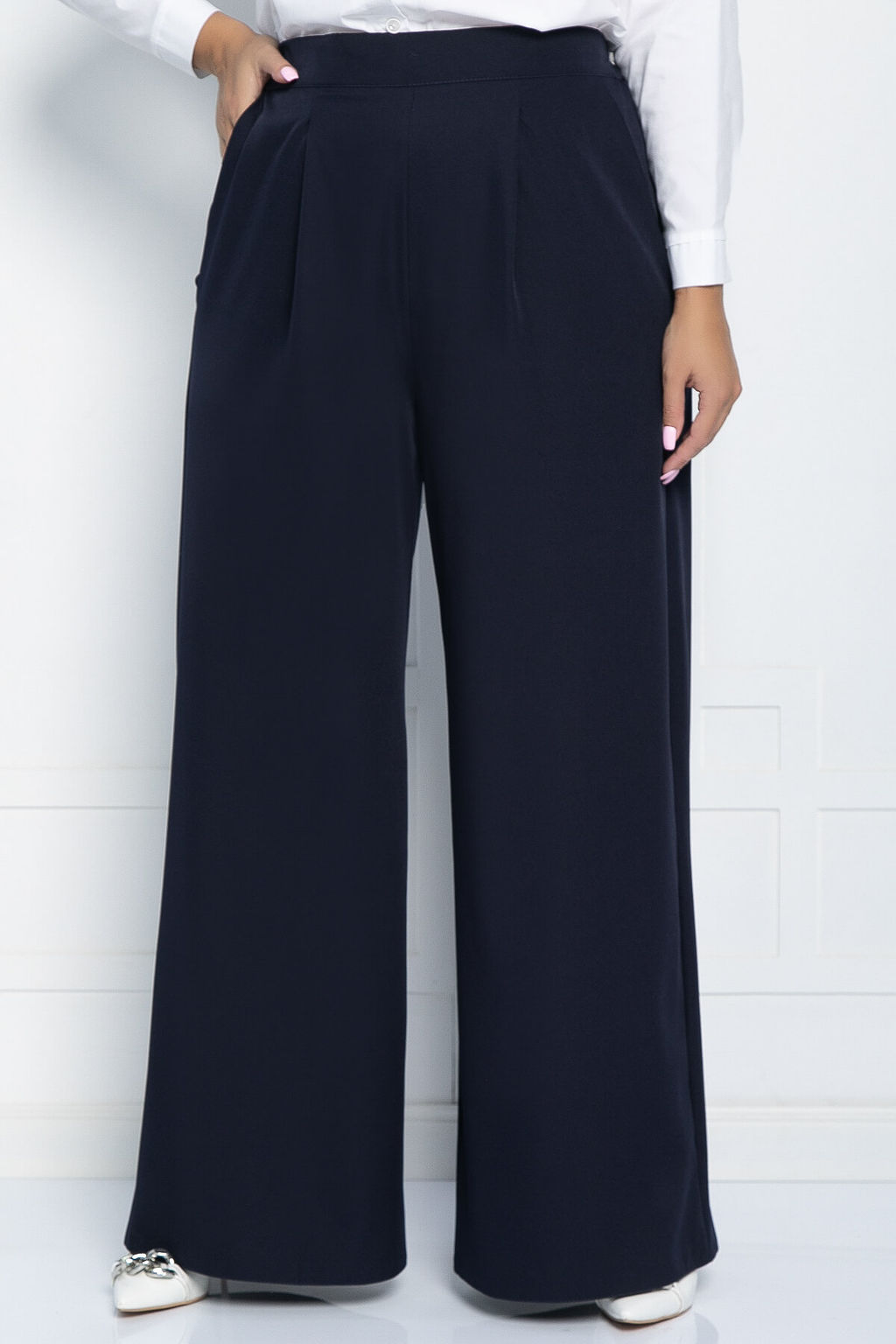 Брюки Дива (темно-синие) Б10951 - Lt collection фото 5