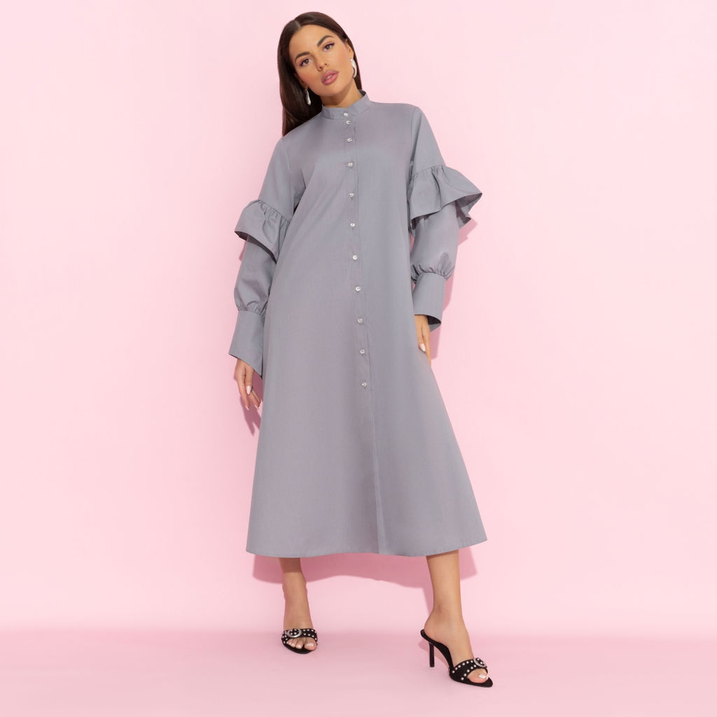 Платье-рубашка свободного силуэта, Захватывающая простота - Charutti фото 6