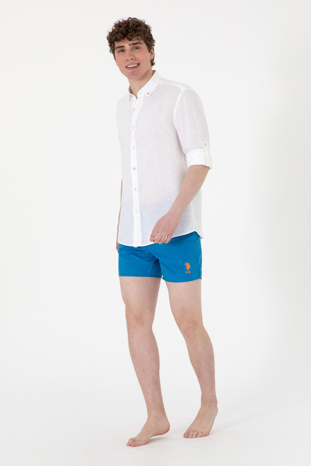 Erkek Kobalt Mavi Deniz _ortu Sepette S_rpriz _ndirim - U.s. polo assn фото 3