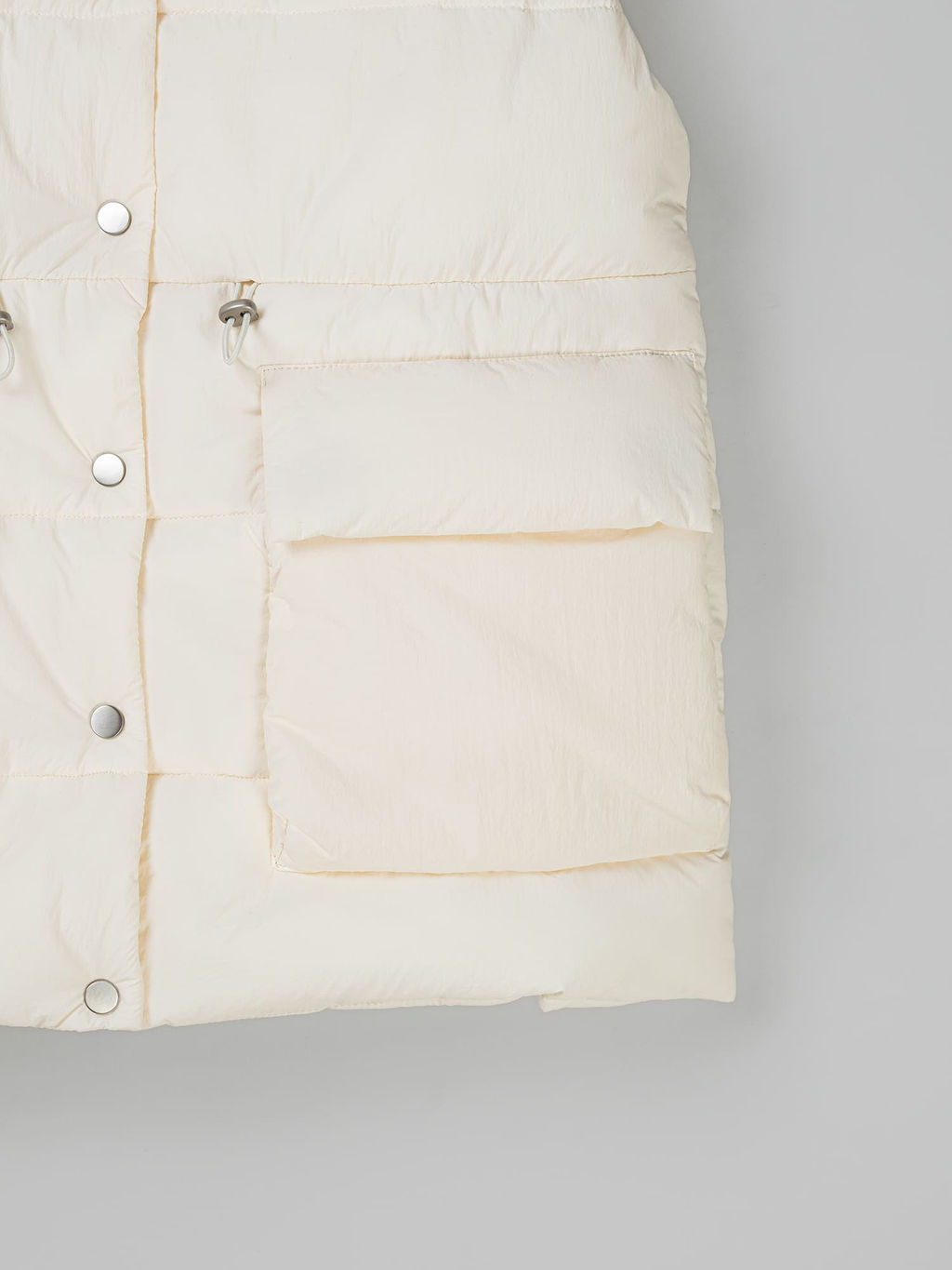 Жилет стеганый "Белый кварц" женский