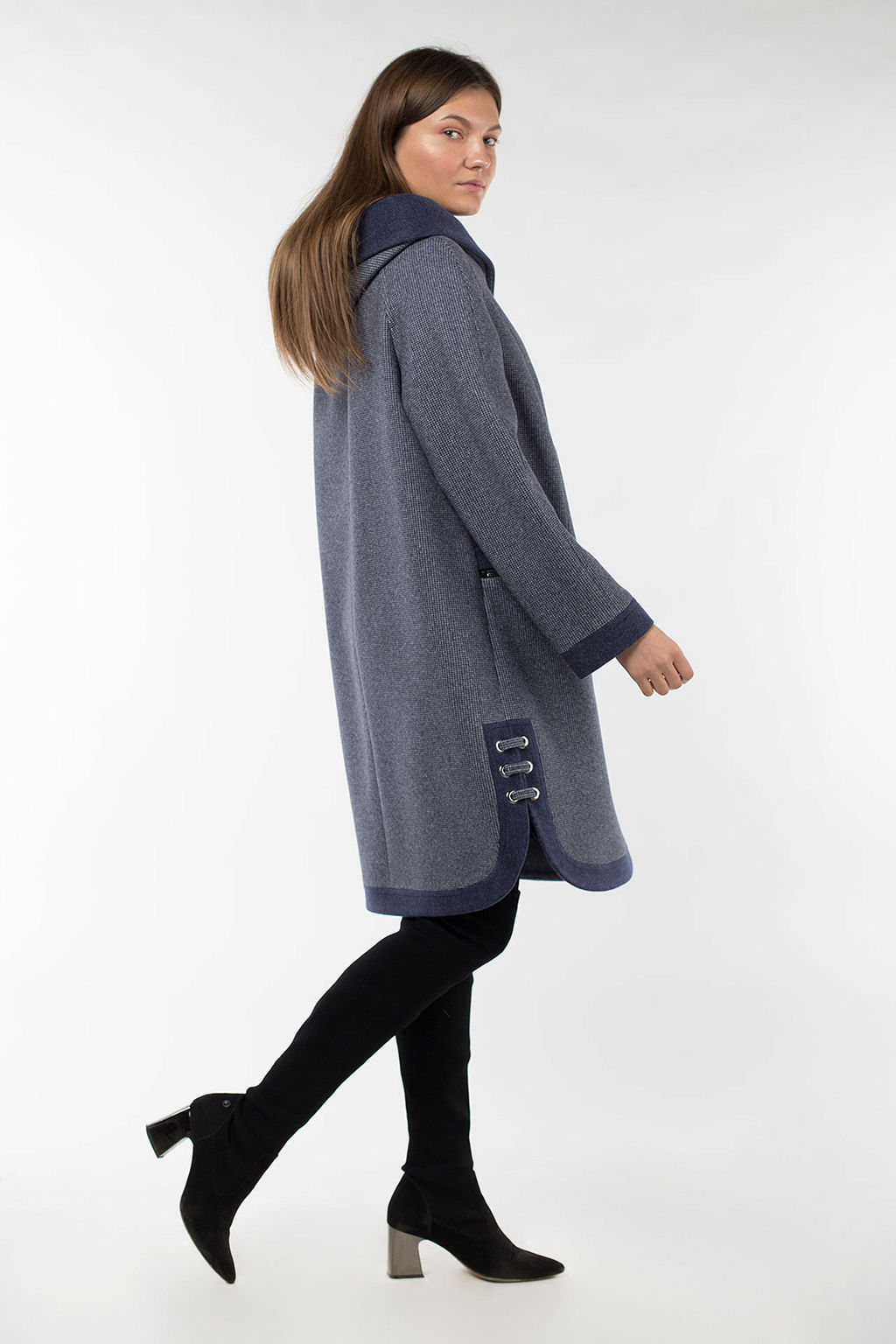 Пальто женское демисезонное - El podio фото 3