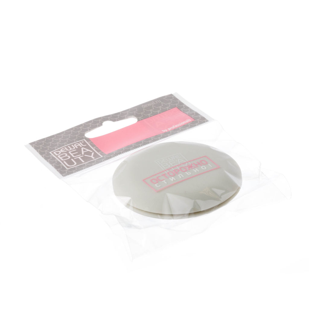 Зеркало карманное круглое Прованс DEWAL BEAUTY DBPR2706Milk  фото 3