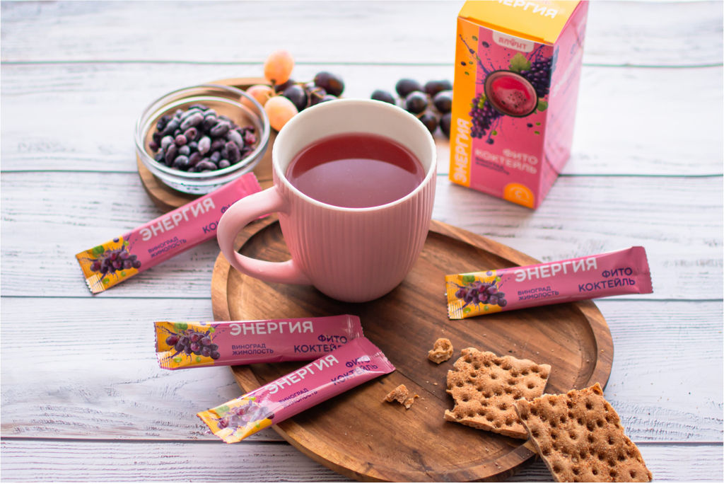 Фитококтейль "Энергия", 5 стиков по 5 г Алфит 8473