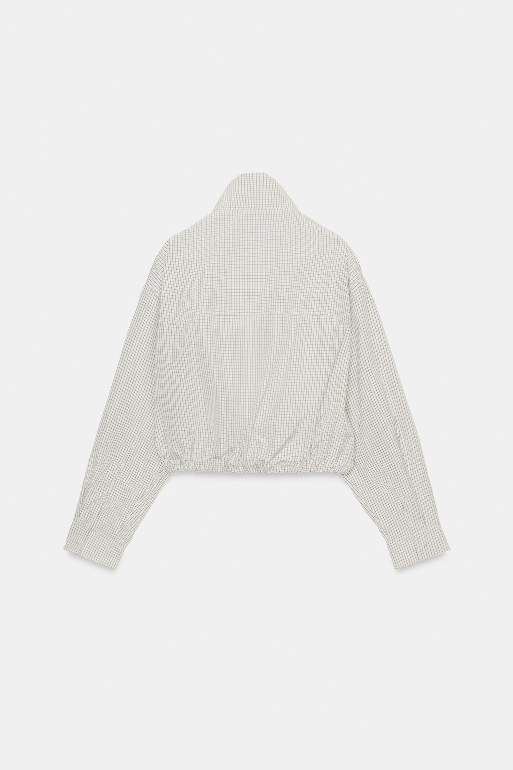 CHECK NYLON JACKET - Zara фото 23