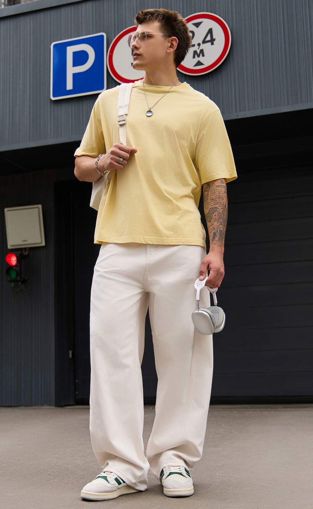 Джинсы муж. F611-0177 milk - Fine joyce фото 9