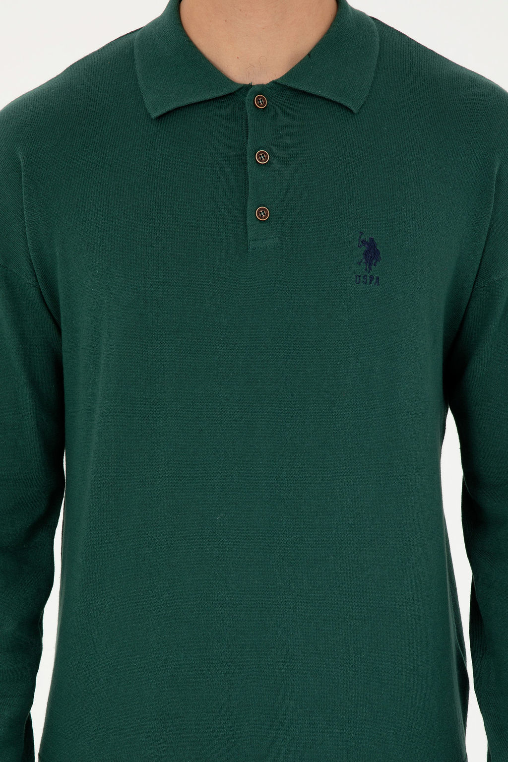 Erkek Koyu YeЕil Basic Kazak - U.s. polo assn фото 6