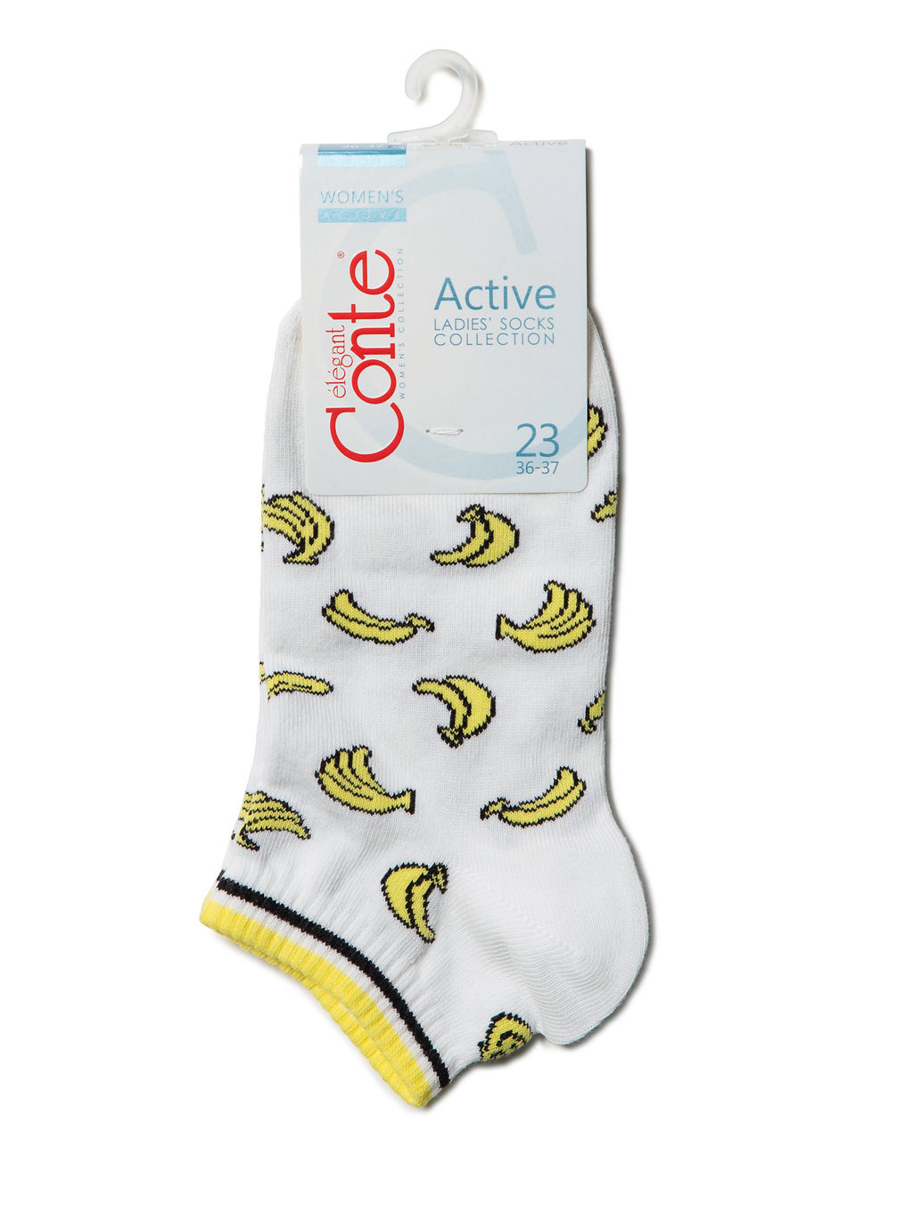 Цена за 2 пары Носки короткие Conte Elegant, белый фото 3