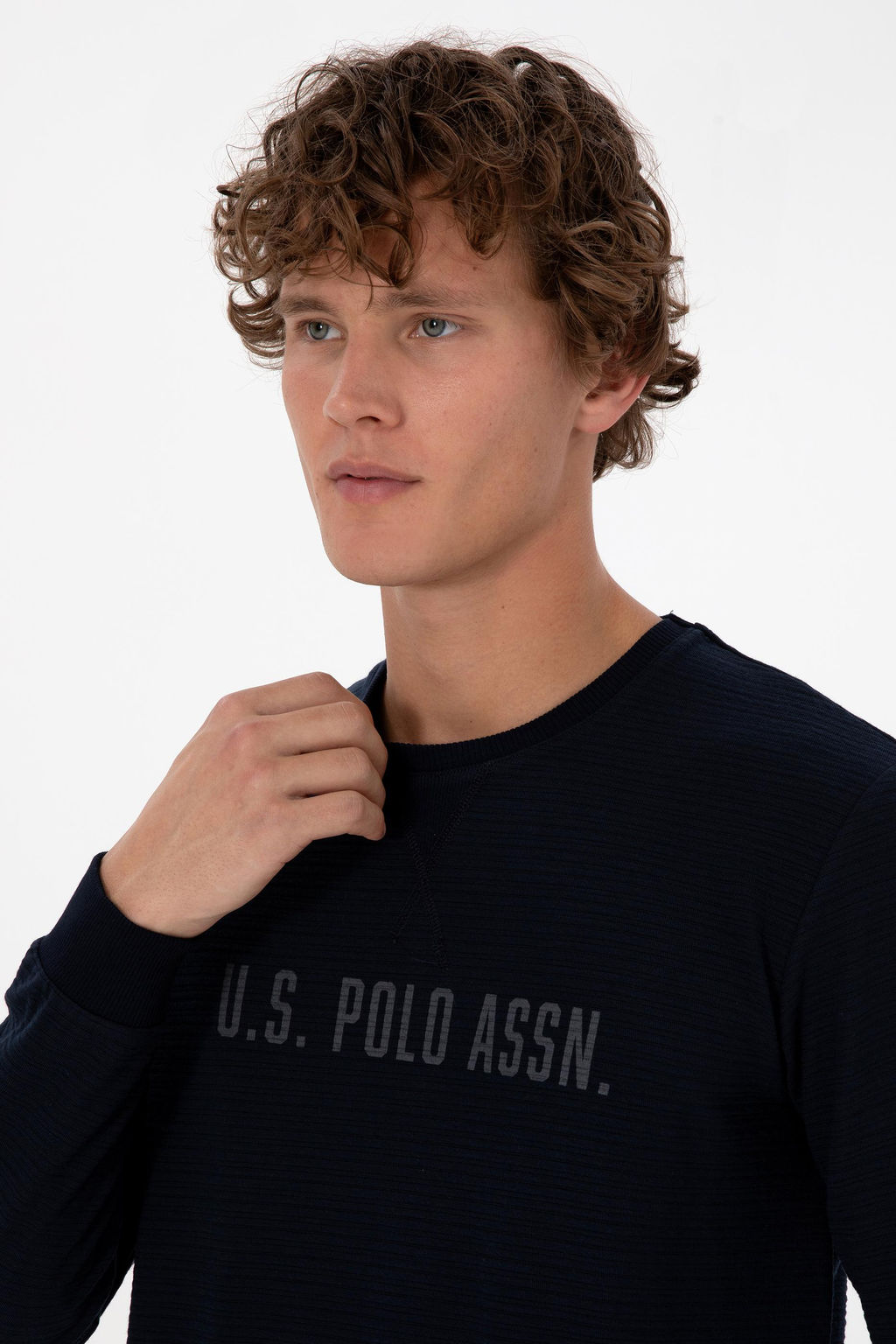 Erkek Lacivert Pijama Tak_m_ Sepette S_rpriz _ndirim - U.s. polo assn фото 2