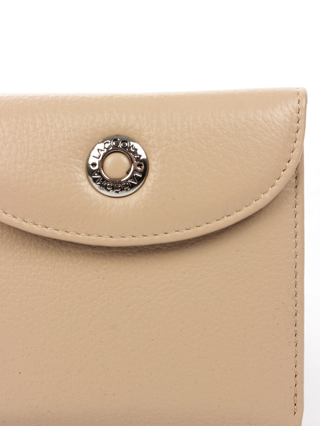 LACCOMA кошелек LA-2075-бежевый натуральная кожа