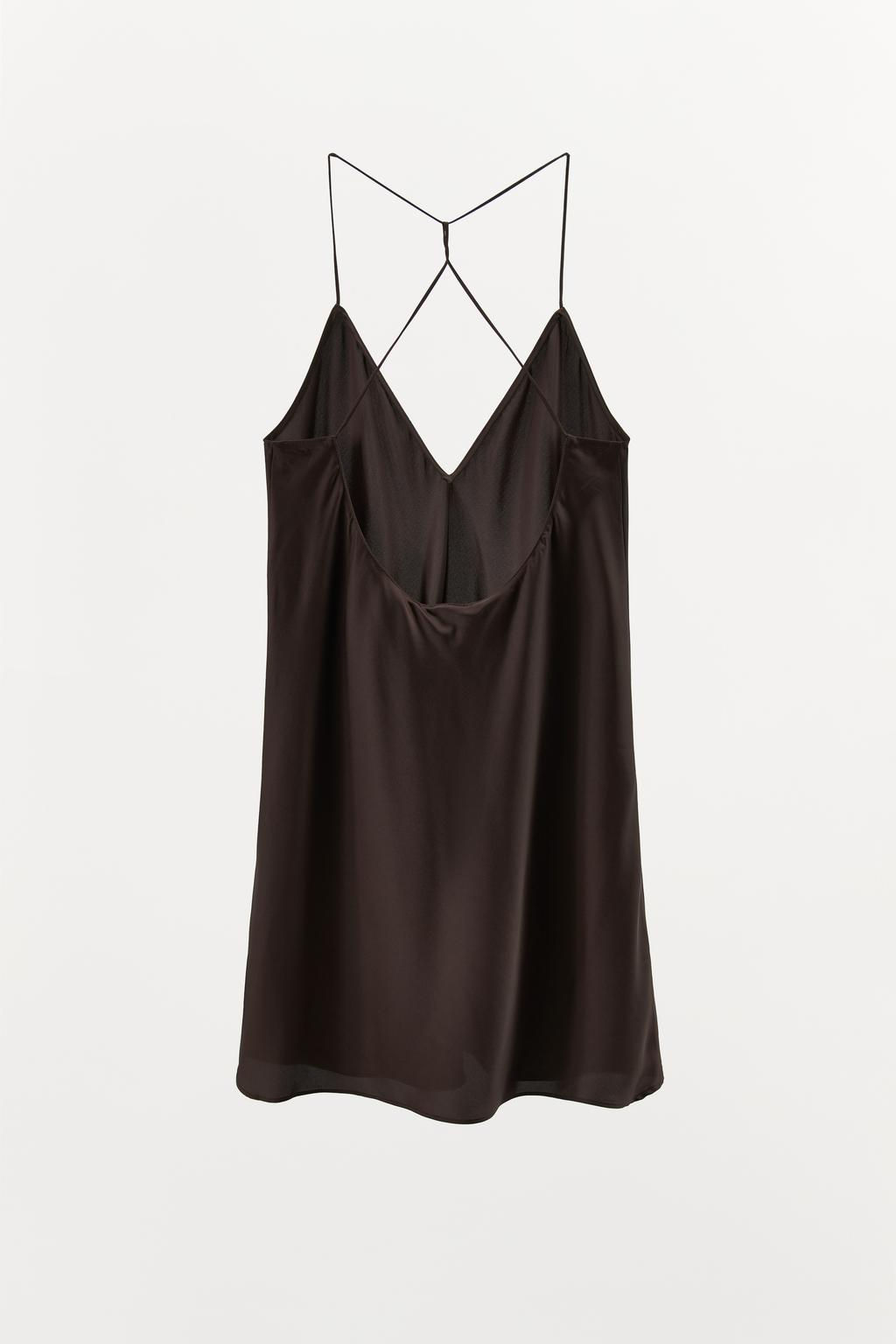 SATIN SLIP DRESS - Zara фото 5