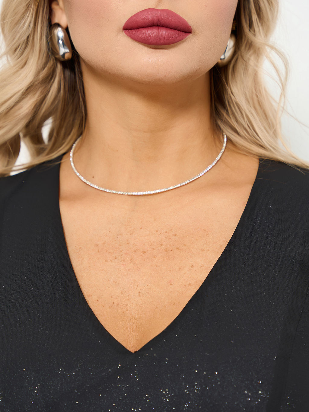 Платье 0355-1 чёрный кристалл