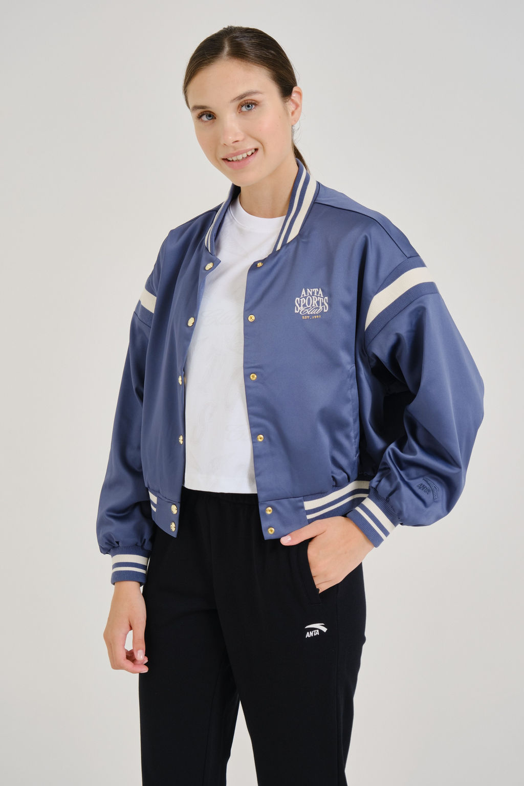 Бомбер Голубой - Anta фото 11