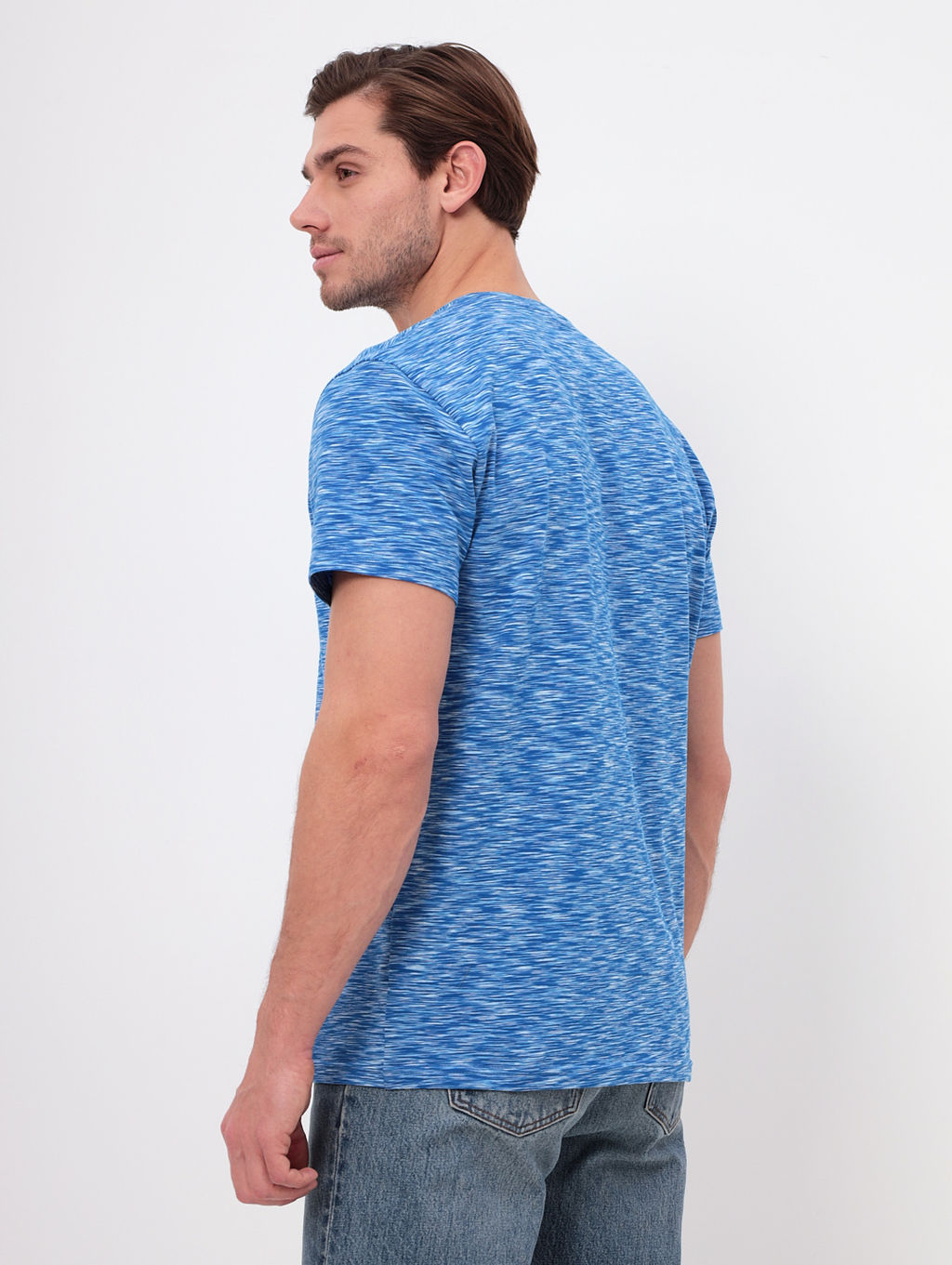 Футболка мужская короткий рукав GREG G145-KM-OR1030 (голубой)  фото 4