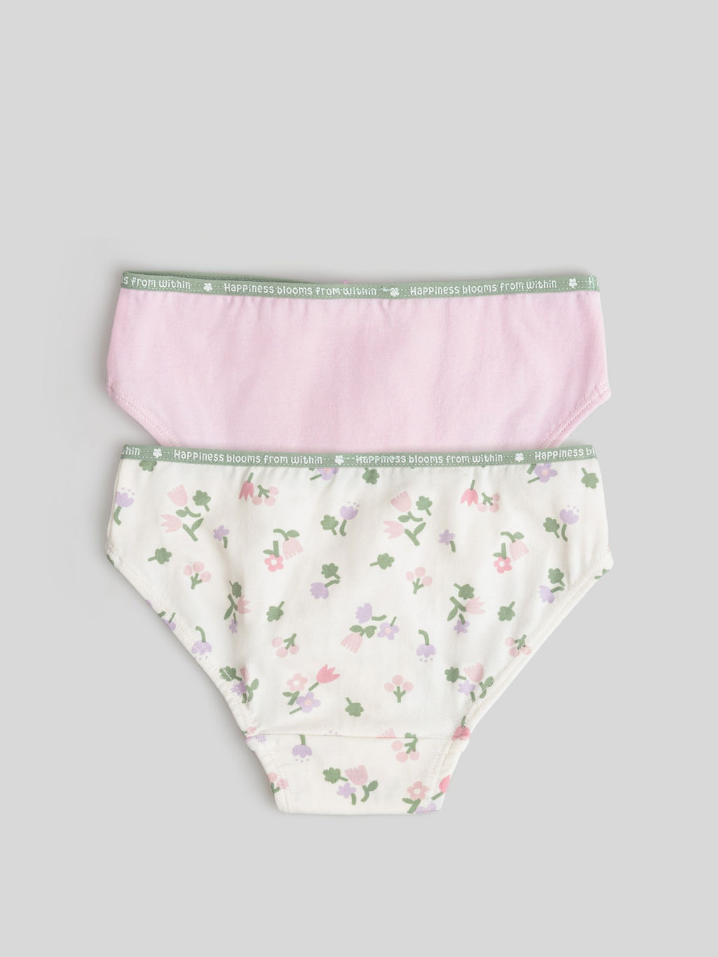 ACOOLA / Трусы детские для девочек в наборе из 2шт Granat цвет в ассортименте  фото 2