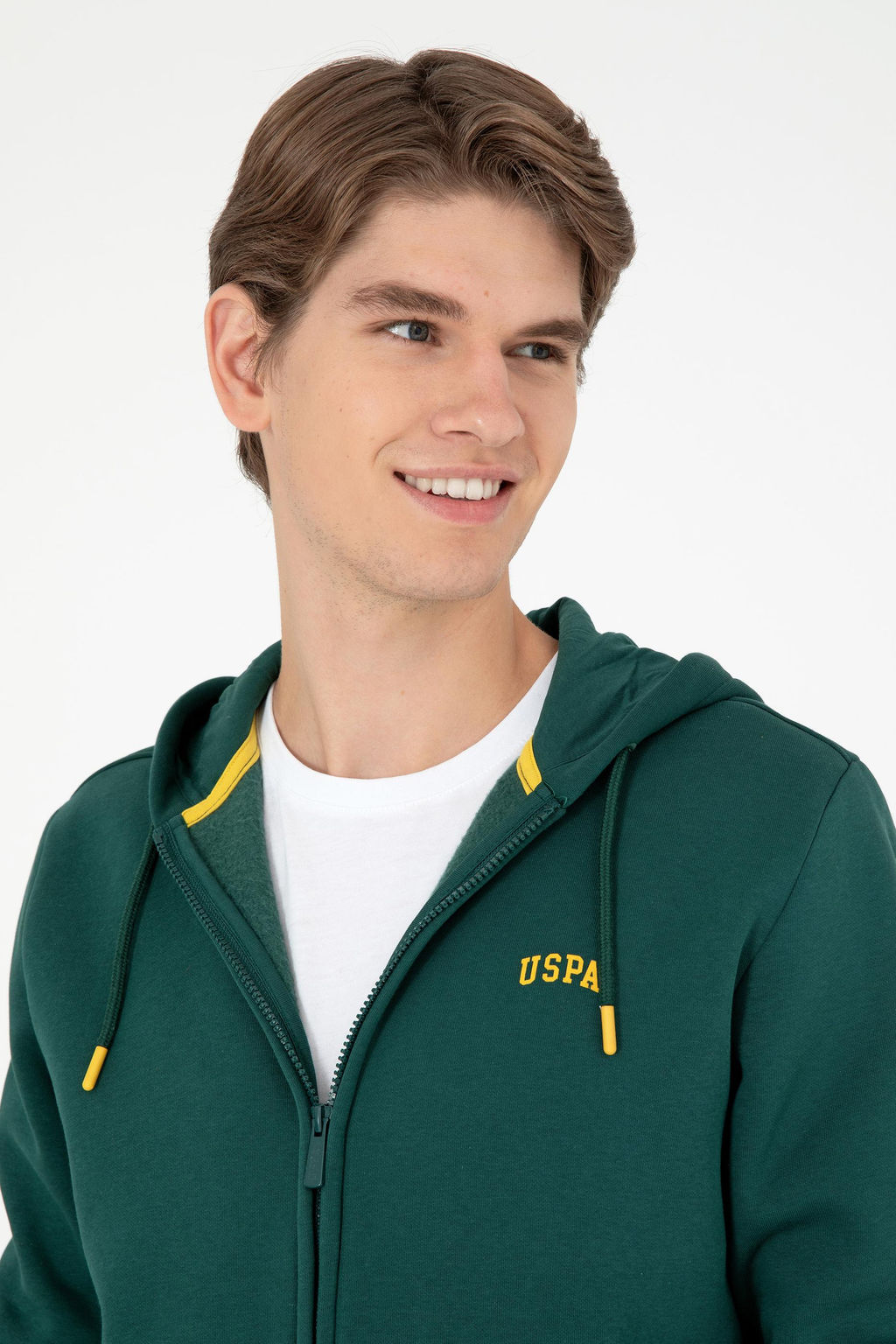 Мужской темно-зеленый свитшот Неожиданная скидка в корзине - U.s. polo assn фото 2