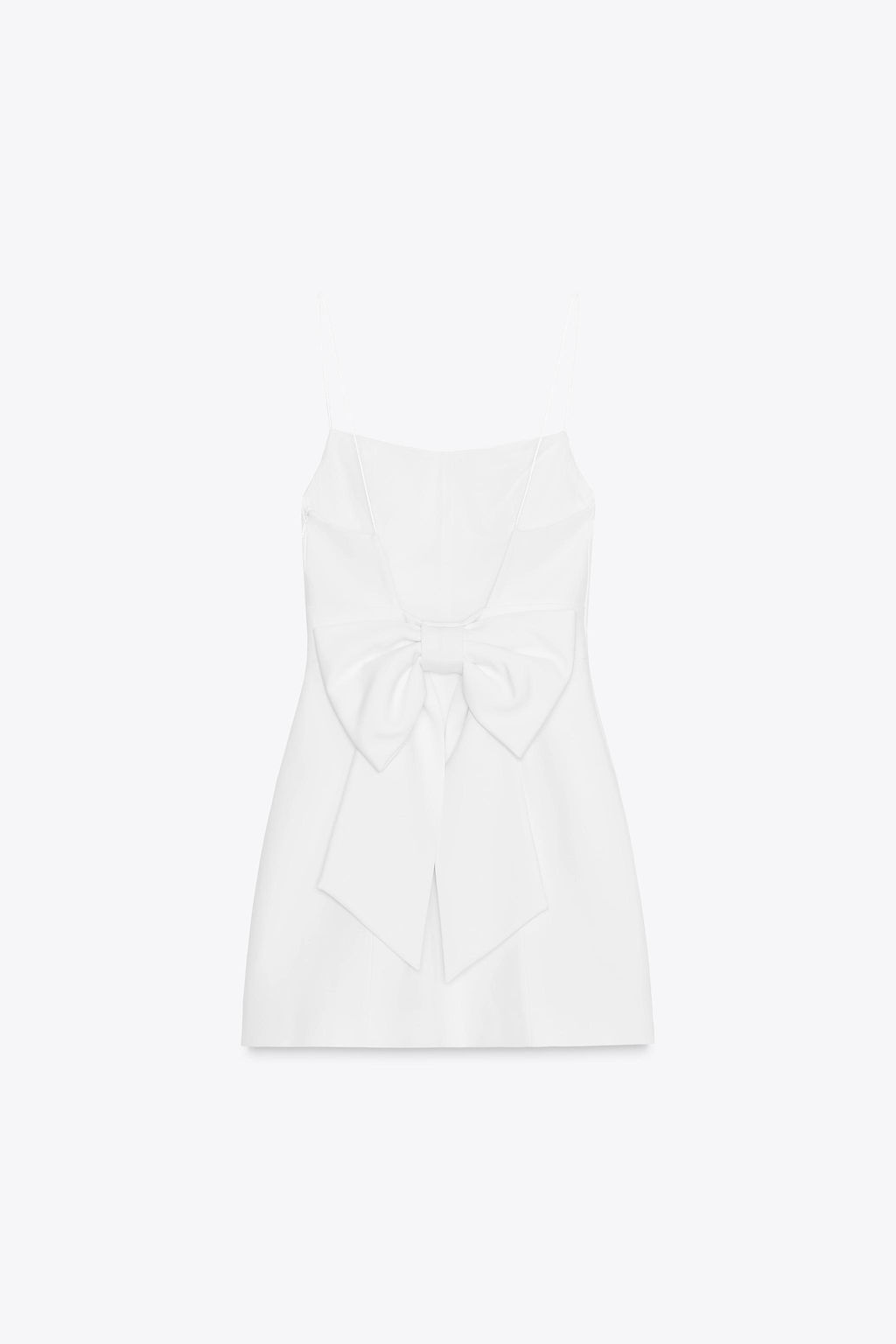 SHORT STRETCH DRESS WITH BOW - Zara фото 6