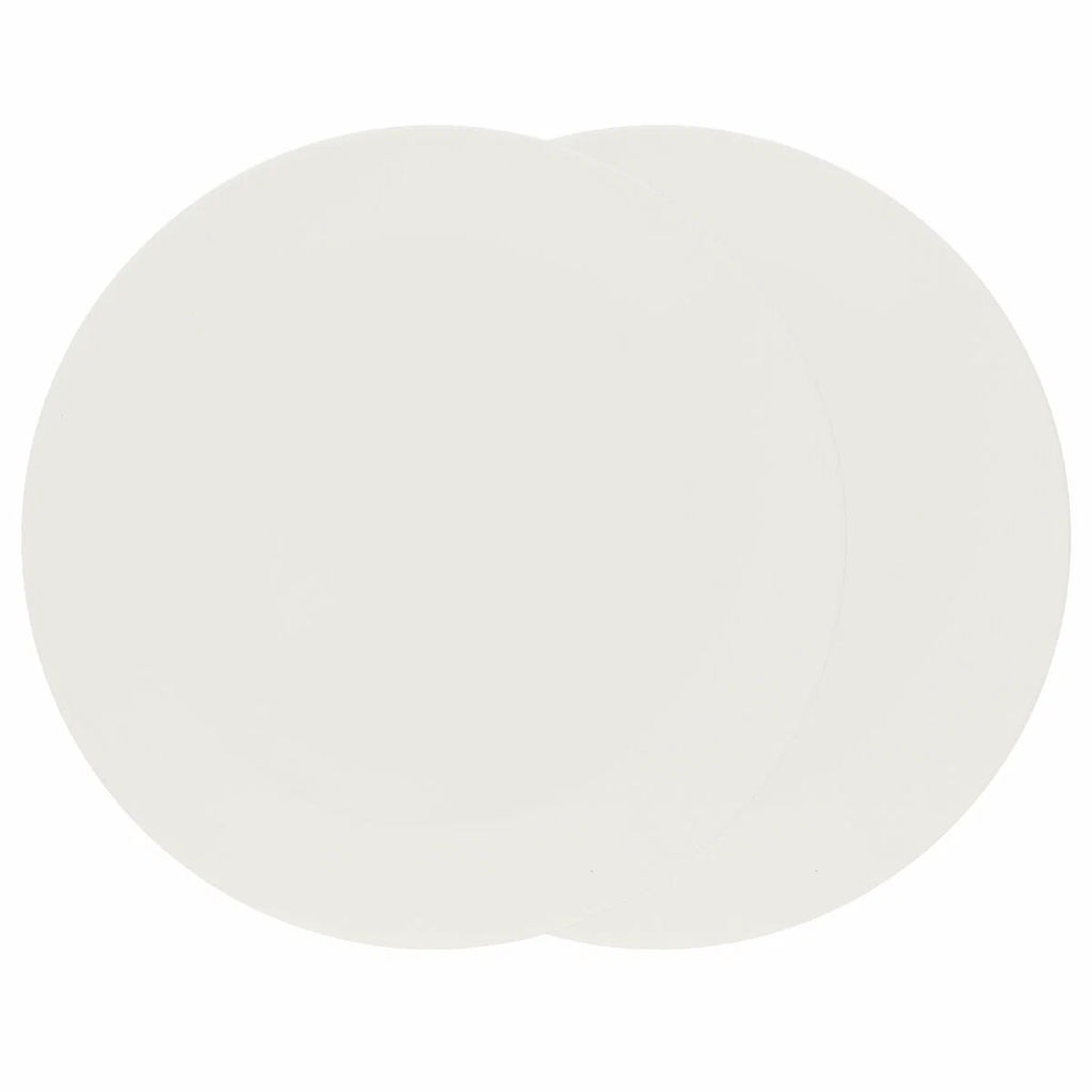 52538 GIPFEL Набор тарелок обеденных BLANCHE 26 см (2 шт.). Материал: фарфор. Цвет: белый.