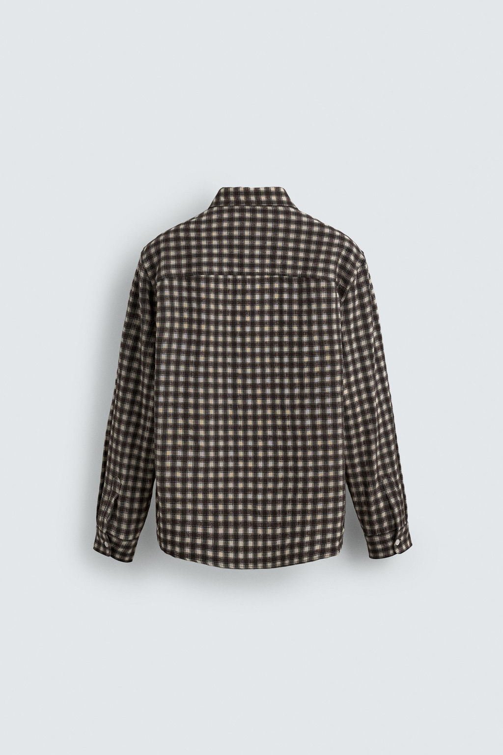 CHECK SHIRT WITH POCKET - Zara фото 6