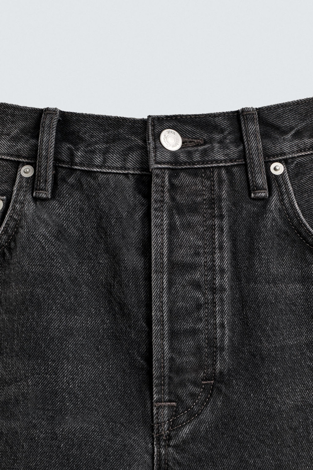 JEANS STRAIGHT FIT BOOTCUT AARON LEVINE X ZARA / Negro  фото 10
