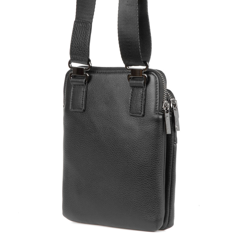 Мужская кожаная сумка - Barcelo biagi фото 5