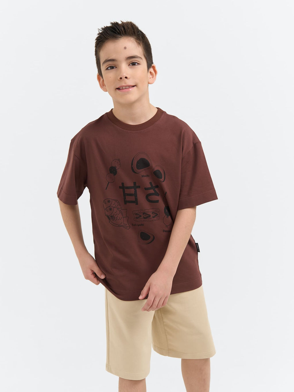 Футболка оверсайз Шоколад с принтом 7+ - Bungly фото 2