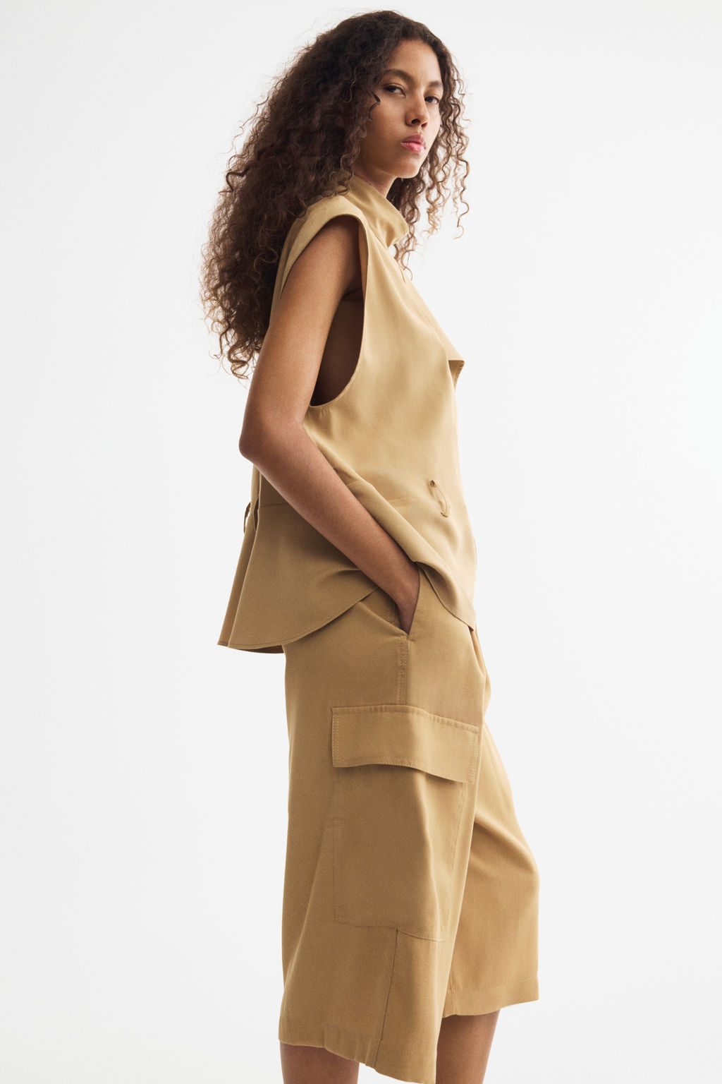 Chaleco estilo gabardina - H&m фото 5