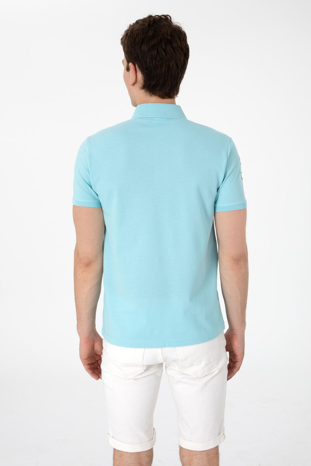 Erkek Slim Fit Polo Yaka Aqua Basic Ti__rt Sepette S_rpriz _ndirim - U.s. polo assn фото 5